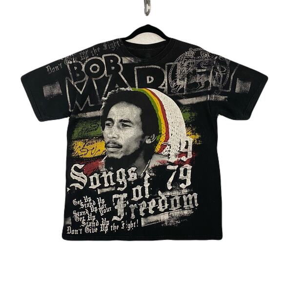 ZION Bob Marley Graffix Tee Men’s Size XL - Picture 1 of 4
